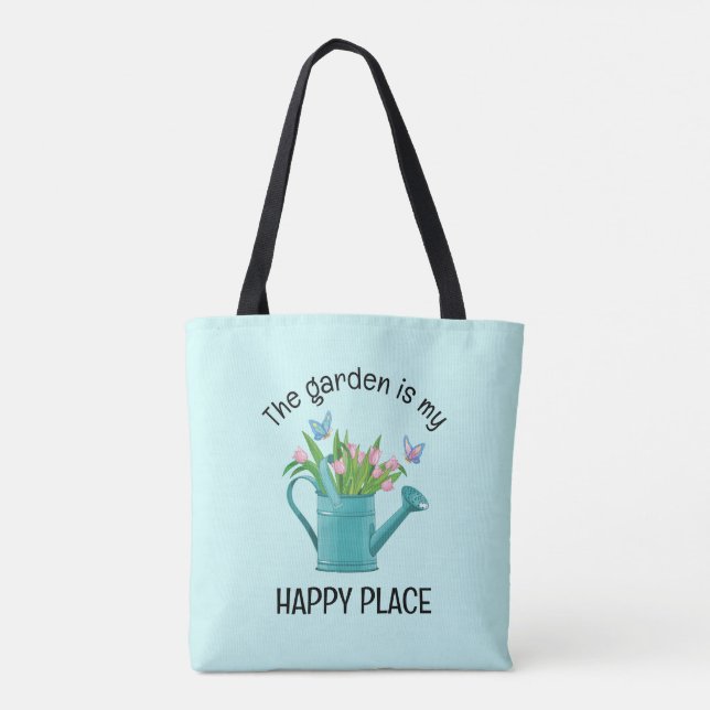 Vattnet kan  Tote Bag Tygkasse (Baksida)