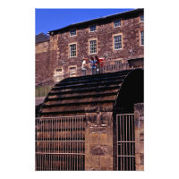 Vattnhjul New Lanark Scotland Postcard Poster Pho