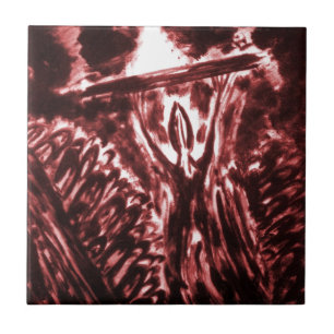 Vattning av ondska kakelplatta