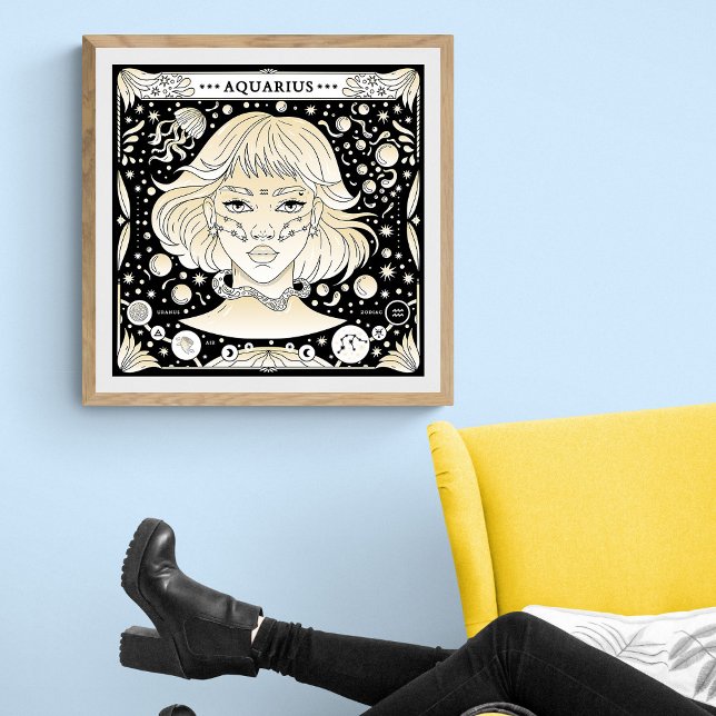 Vattumannen: Den astrala innovatören Poster (Skapare uppladdad)