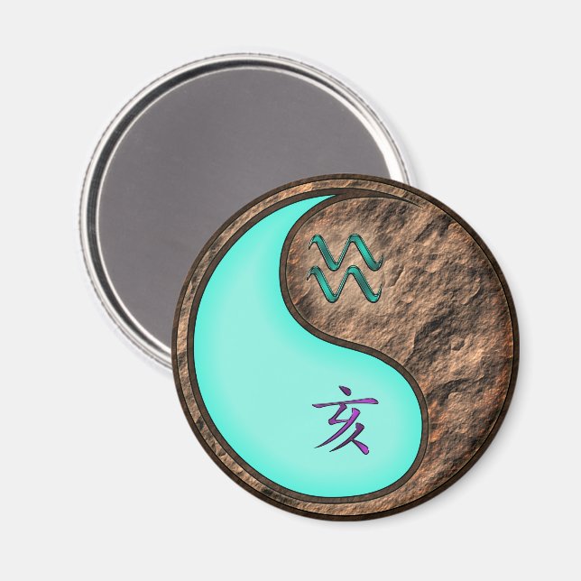 Vattumannen & Jordsvinet Magnet (Front/Back)