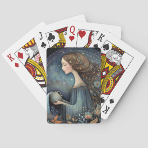 Vattumannen Stjärntecken Astrologi Födelsedag Casinokort