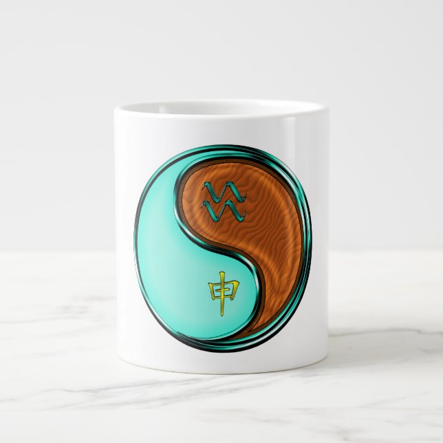 Vattumannen & Träapan Jumbo Mugg (Framsidan)