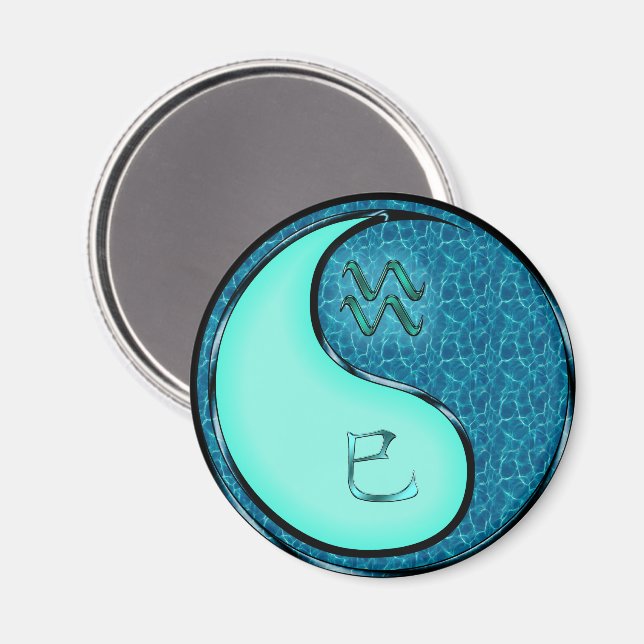 Vattumannen & Vattenorm Nyckelring Magnet (Front/Back)