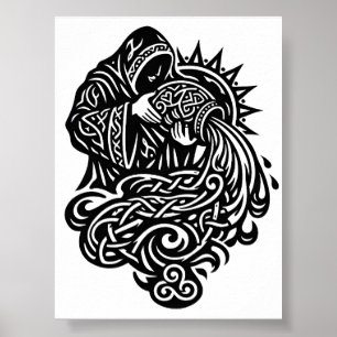 Vattumannen — Vattumannens bärare av BurnsInHell Poster