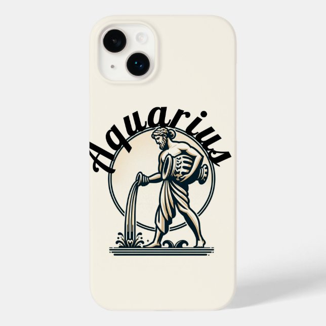 Vattumannen Vattumannens stjärntecken Zodiak (Baksida)