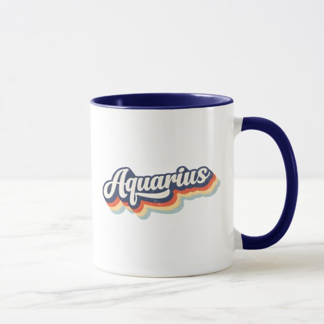Vattumannens astrologiska tecken  mugg (Höger)