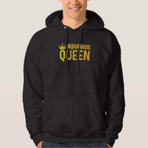 Vattumannens Drottning Befriad Hoodie