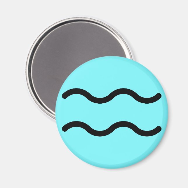 Vattumannens magnet (Front/Back)