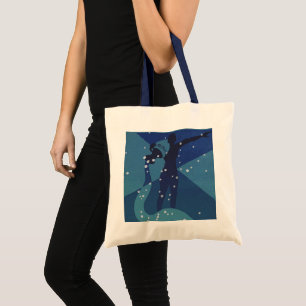 Vattumannens stjärnbild, Zodiaken astrologi vintag Tygkasse
