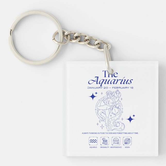 Vattumannens stjärntecken Originalitet Astrologi L (Framsidan)