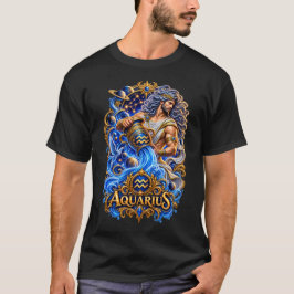 Vattumannens stjärntecken Vattumannen – Celestial T Shirt