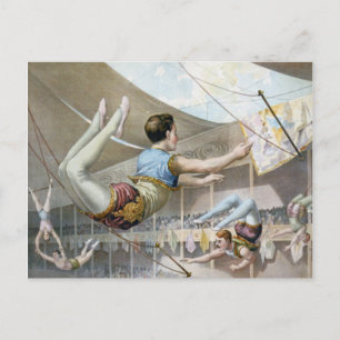Vaudeville, Circus-program Vykort