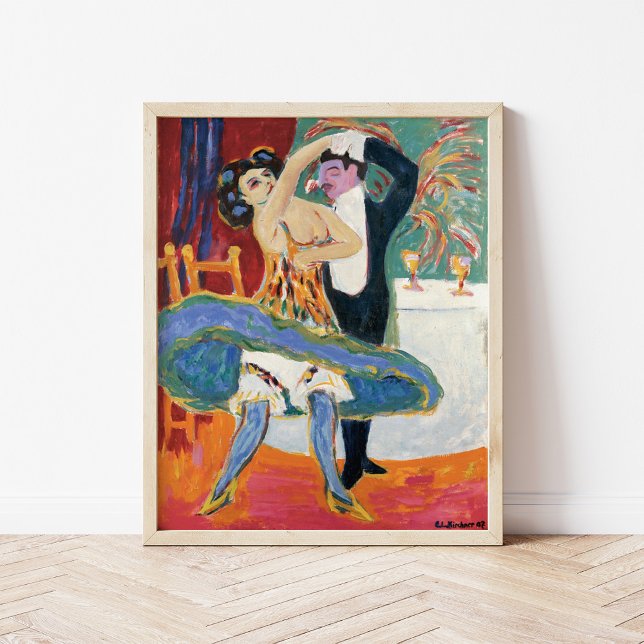 Vaudeville Theater | Ernst Ludwig Kirchner Poster (Skapare uppladdad)
