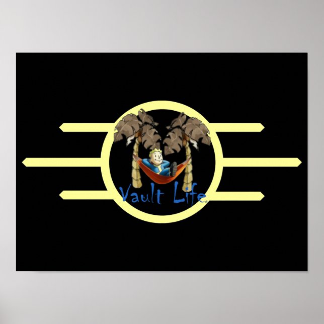 Vault Life Wall Poster (Framsidan)