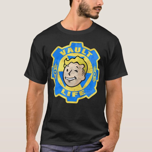 Vault Tec T Shirt (Framsida)