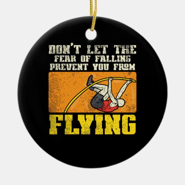 Vaulting av poolvalv julgransprydnad keramik (Framsidan)