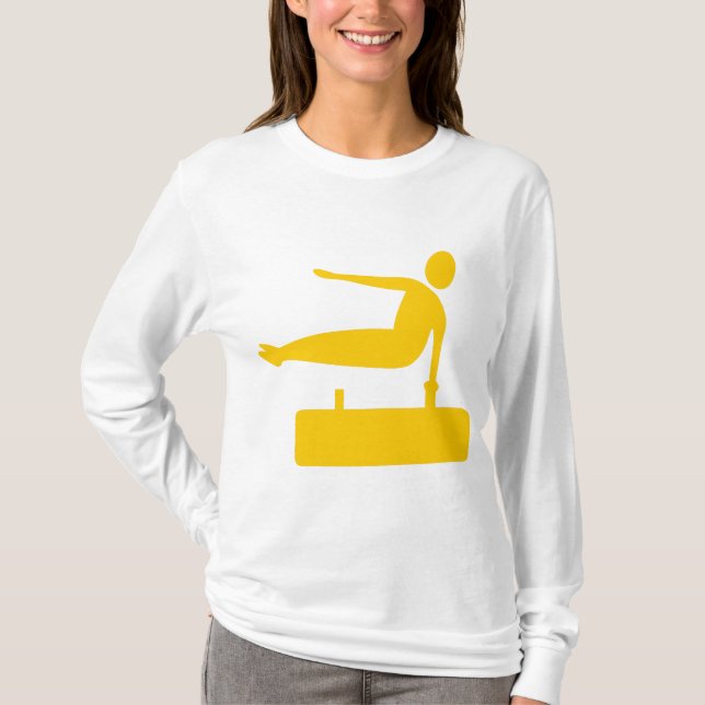 Vaulting Figur - Amber Tee Shirt (Framsida)