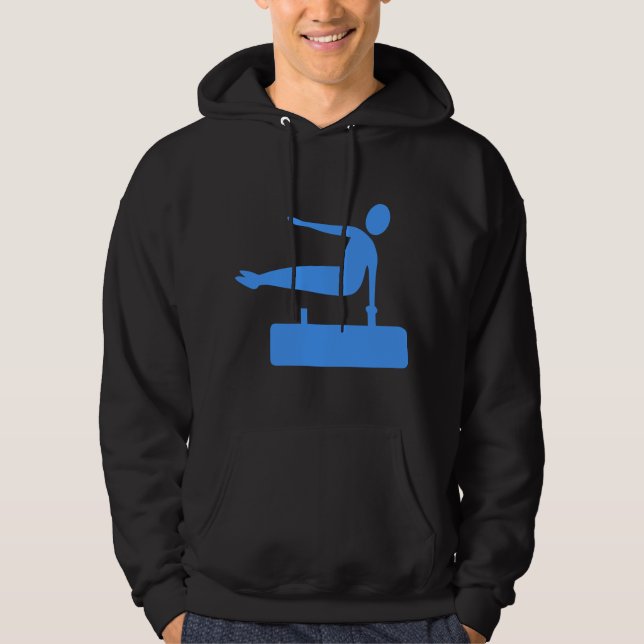 Vaulting Figur - Baby blue Munkjacka (Framsida)