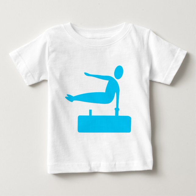 Vaulting Figur - Himlar Blue Tee (Framsida)