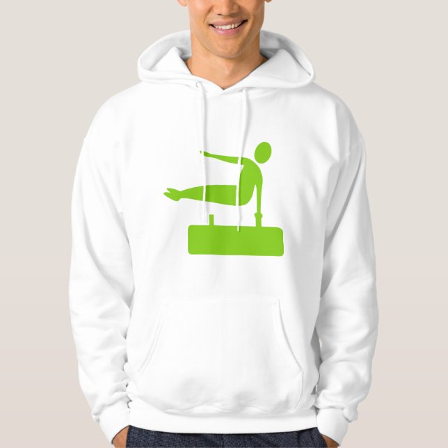 Vaulting Figur - Martian Grönt Sweatshirt (Framsida)