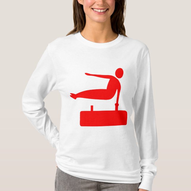 Vaulting Figur - Red Tee (Framsida)