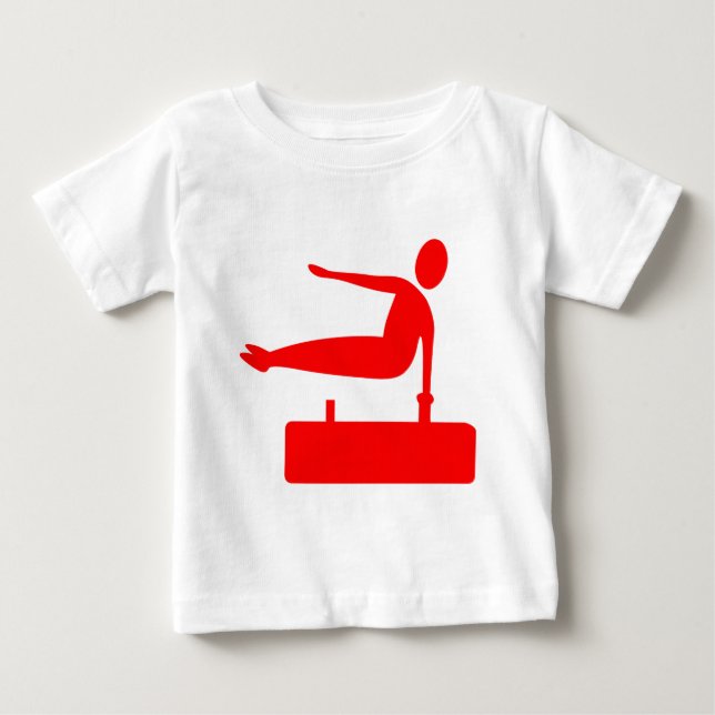 Vaulting Figur - Red Tee Shirt (Framsida)