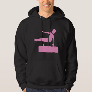 Vaulting Figur - Rosa Sweatshirt Med Luva