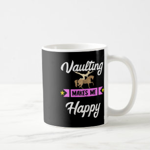 Vaulting gör att jag Lycklig häst från häst Kaffemugg