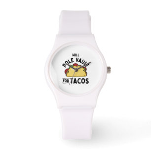Vaulting-pole-valv för Tacos Armbandsur