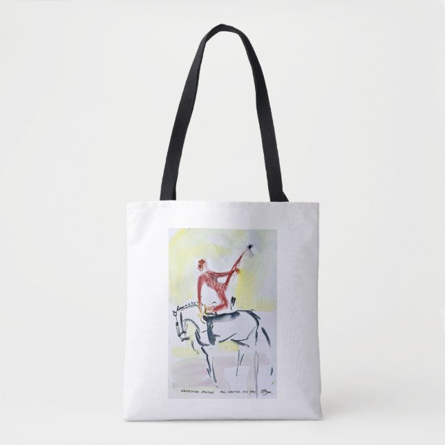 Vaulting Tote Bag Tygkasse (Framsida)