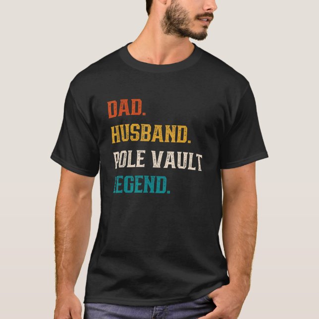 Vaultstolpar för vaultstolpar för manar Pappa-Make T Shirt (Framsida)