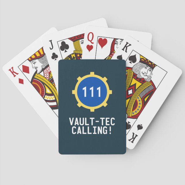 Vaulttec-samtal! Casinokort (Baksidan)