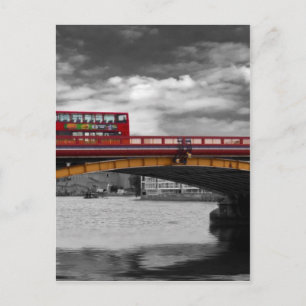 Vauxhall Bridge Thames London Vykort