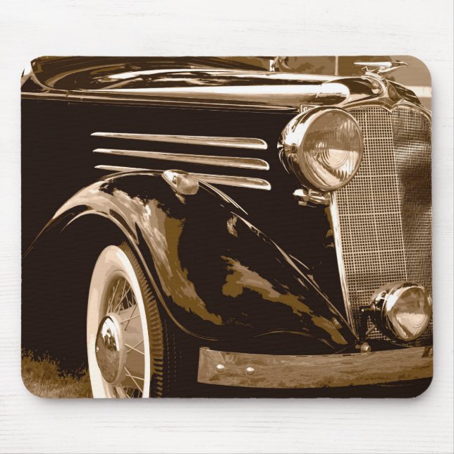 Vauxhall BX Roadster 1934 Musmatta (Framsidan)