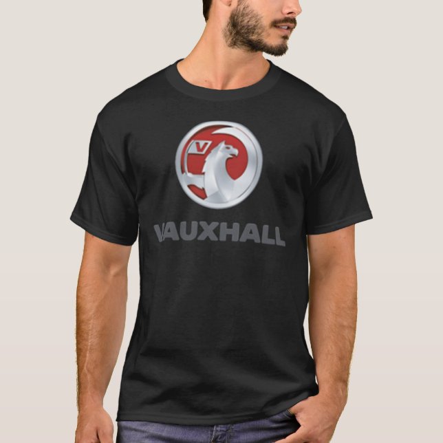 Vauxhall Car Logotyp Classic T-Shirt (Framsida)