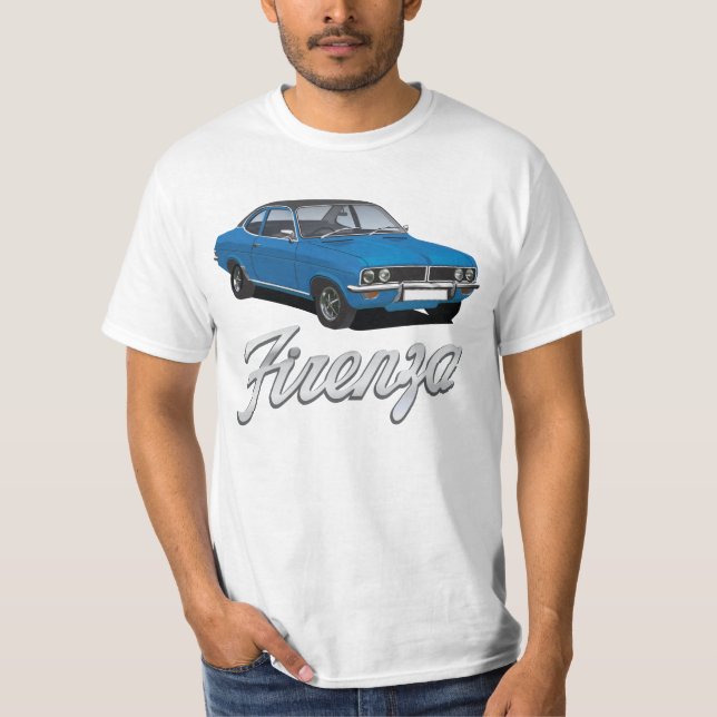 Vauxhall Firanza i 17 färg T Shirt (Framsida)