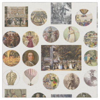 Vauxhall Gardens Fabric (större Bilder) Tyg