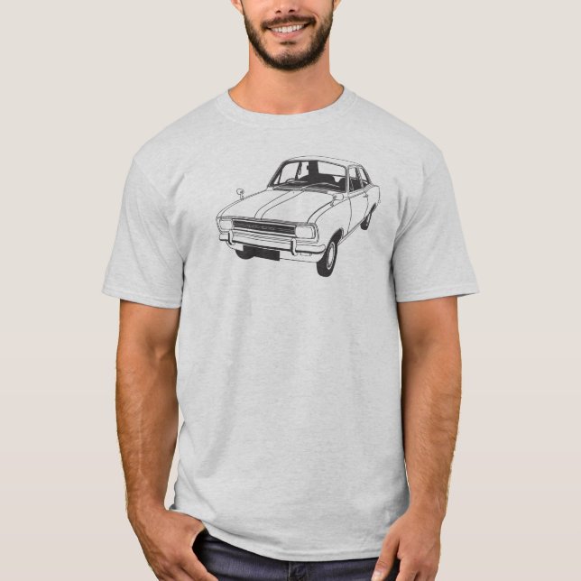 Vauxhall Viva HB T--skjorta Tee Shirt (Framsida)