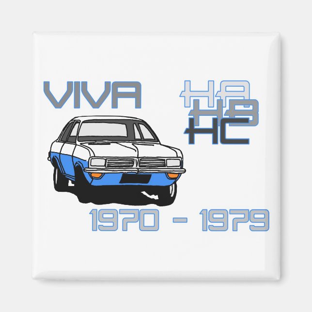 Vauxhall Viva HC Magnet (Framsidan)