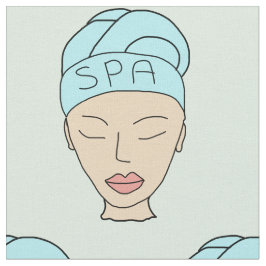 Väv av arten ansikte mönster tyg