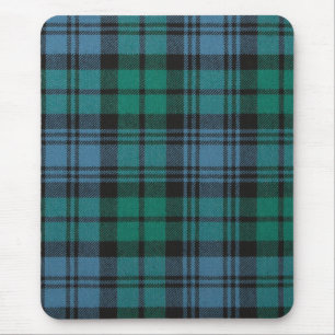Väv av tartan mönster Campbell Mousepad Musmatta