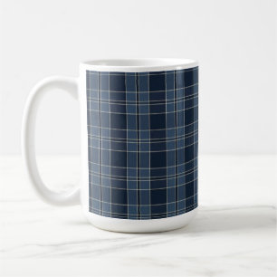 Väv av tartan mönster Campbell Mugg