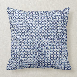 Väv för textil för Itajime Shibori blåttkontro Kudde