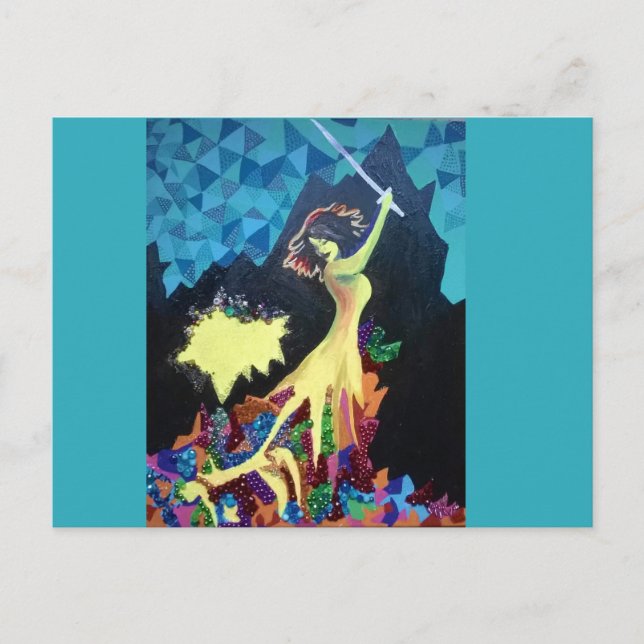 Vav Hey Vav: Åter till skapelsen Postkort Vykort (Framsida)