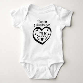 Vava Grandmor Gift, Vava, Vava Baby Bodykosti T Shirt