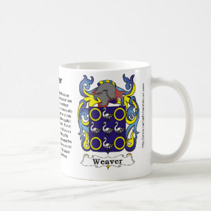 Vävarefamiljvapensköld Stein Kaffemugg