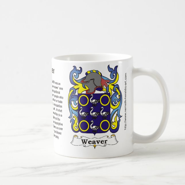 Vävarefamiljvapensköld Stein Kaffemugg (Höger)