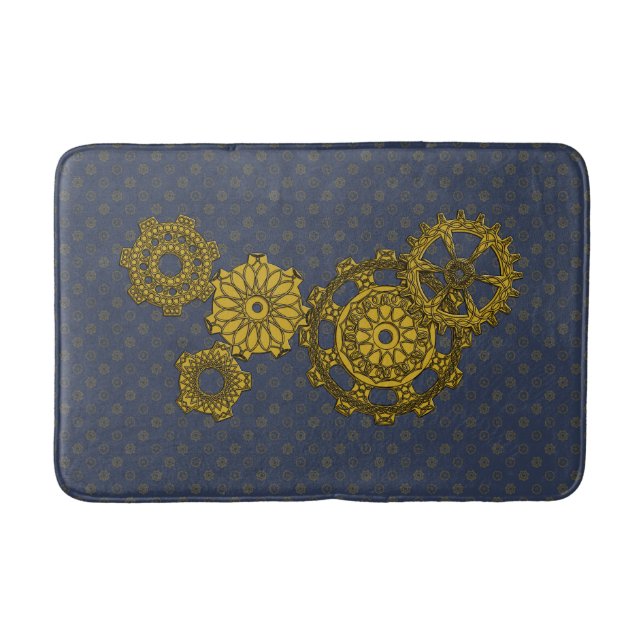 Vävd Clockwork Bath Mat Badrumsmatta (Framsidan)
