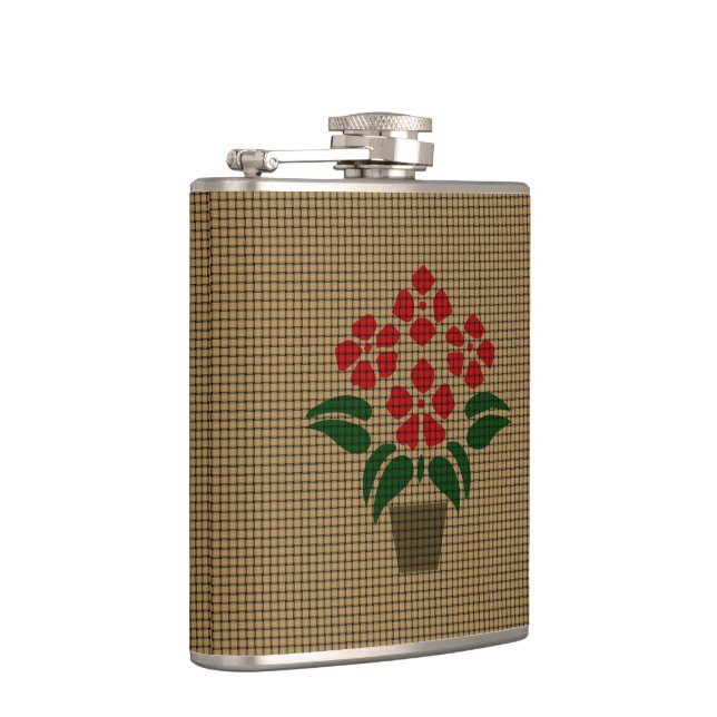 Vävd Poinsettia Fickplunta (Höger)